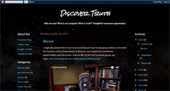 Desktop Screenshot of discovertruth.com